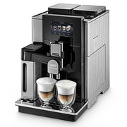 De’Longhi Maestosa Fully Automatic Bean To Cup Coffee Machine, EPAM960.75.GLM, Silver & Black