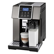 De’Longhi Perfecta Evo Automatic Coffee Maker in Beans ESAM420.80.TB, Espresso, Cappuccino, Titanium, 1.8 L, Black