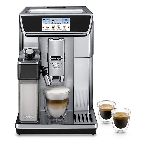 De’longhi Primadonna Elite Fully Automatic Coffee Machine ECAM650.85.MS, Silver