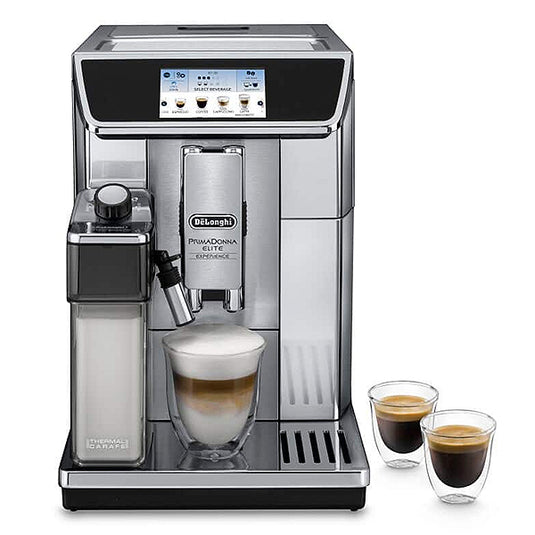 De’longhi Primadonna Elite Fully Automatic Coffee Machine ECAM650.85.MS, Silver