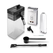 Delonghi Fully Automatic Coffee Machine, ECAM610.55.SB Black Silver
