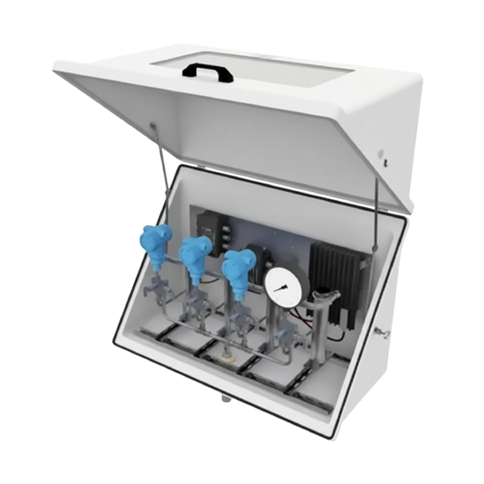 Diagonally Opening Fiberglass Enclosures RizurBox-С