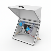 Diagonally Opening Fiberglass Enclosures RizurBox-С
