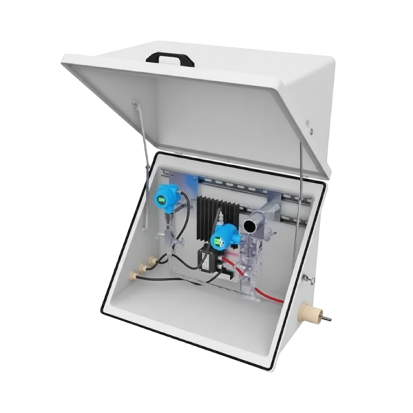 Load image into Gallery viewer, Diagonally Opening Fiberglass Enclosures RizurBox-С
