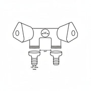 Double Connecting Valve Washing Machines Dishwasher with Additional Inlet
