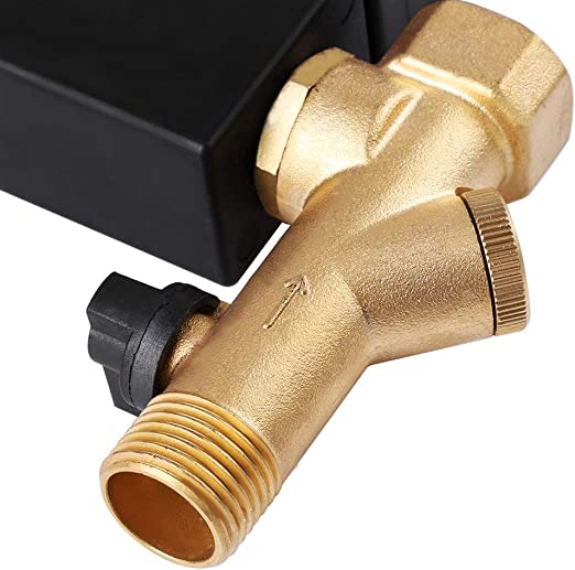 Automatic Electronic Timed Air Compressor Tank Drain Valve – 230VAC, 1/2 NPT