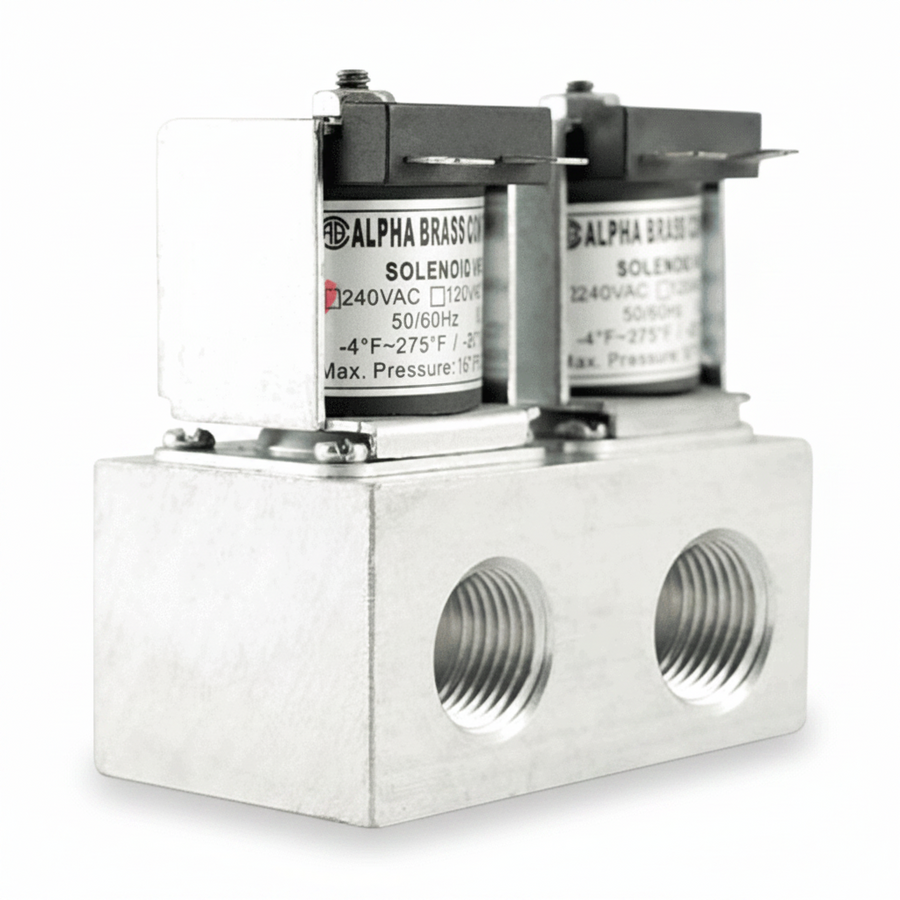 Dual Gas Solenoid Valve AS03