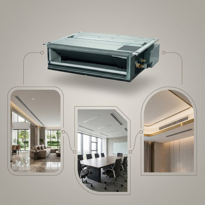 Load image into Gallery viewer, Daikin Ducted Splits for VRV Systems 0.5 Ton 1.7 kW 0.6 HP 5,800 Btu/h FXDQ15A3
