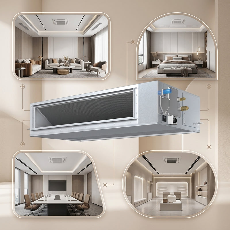 Load image into Gallery viewer, Daikin Ducted Splits for VRV Systems 3.0 Ton 10.6 kW 4.0 HP 36,000 Btu/h FXMQ100PBV1
