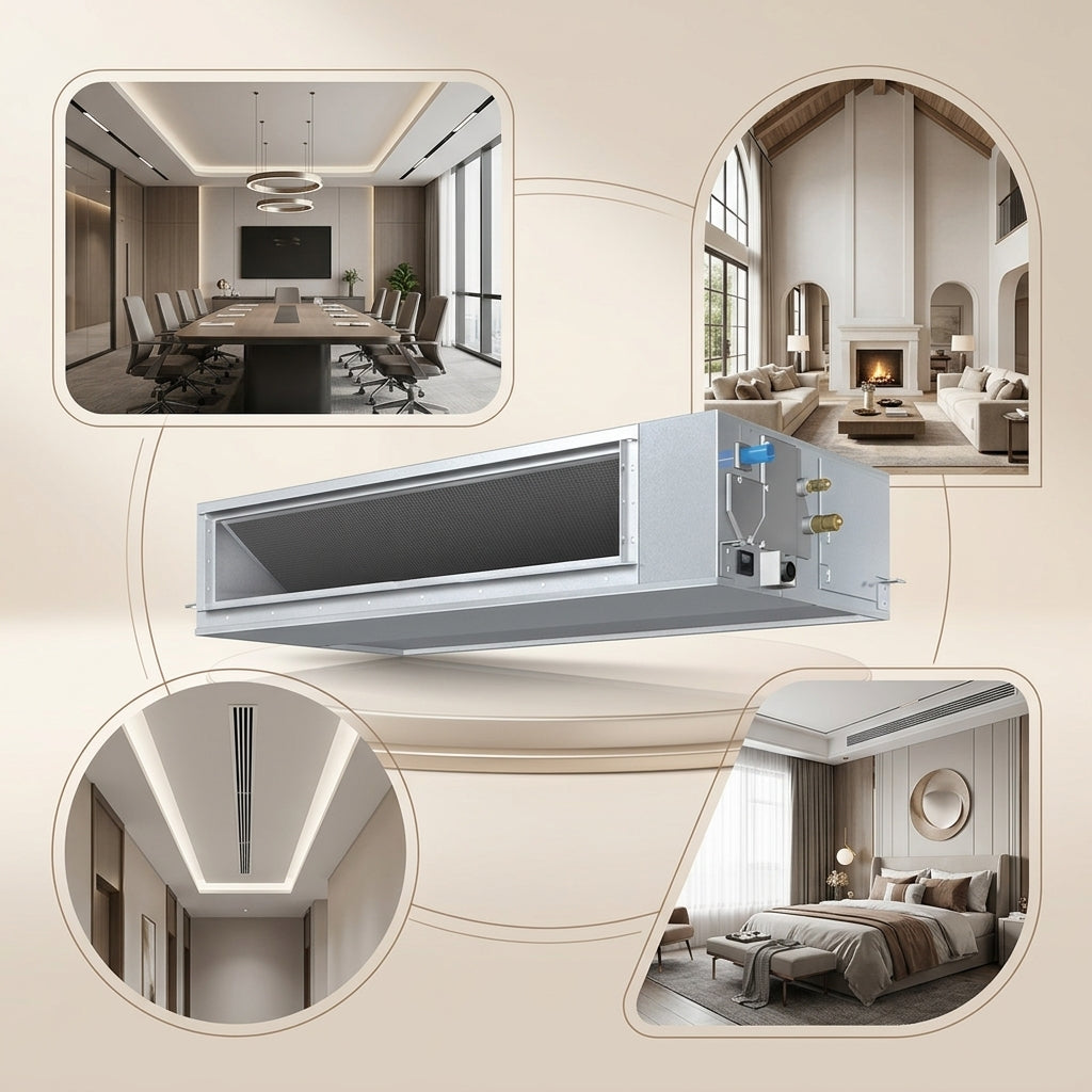 Daikin Ducted Splits for VRV Systems 4.0 Ton 14.0 kW 5.3 HP 48,000 Btu/h FXMQ125PBV1