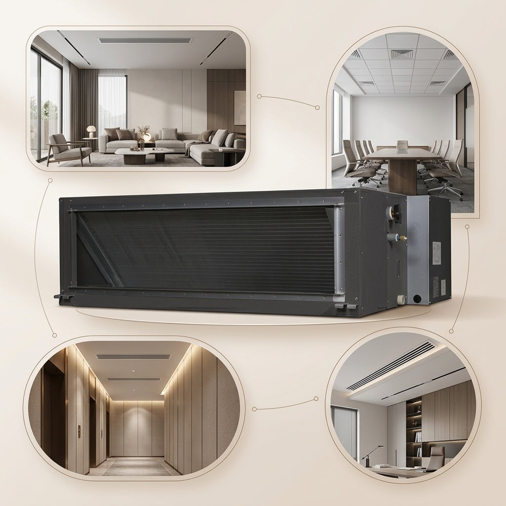 Daikin Ducted Splits for VRV Systems 4.0 Ton 14.0 kW 5.3 HP 48,000 Btu/h FXSQ125A