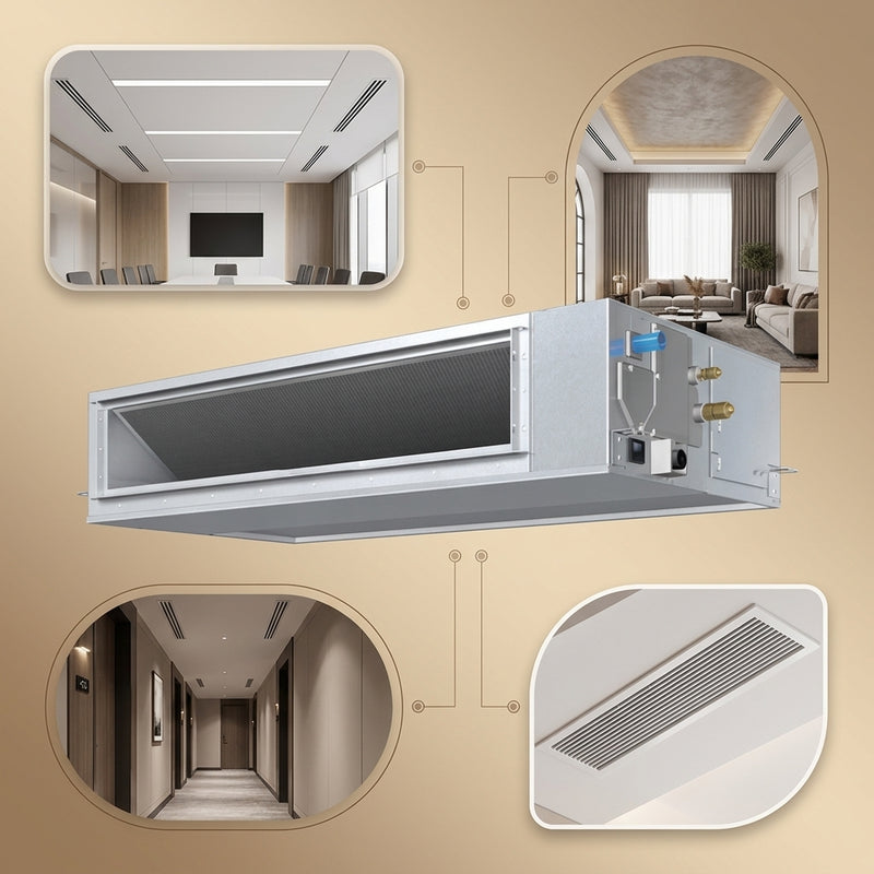 Load image into Gallery viewer, Daikin Ducted Splits for VRV Systems 1.5 Ton 5.3 kW 2.0 HP 18,000 Btu/h FXMQ50PBV1

