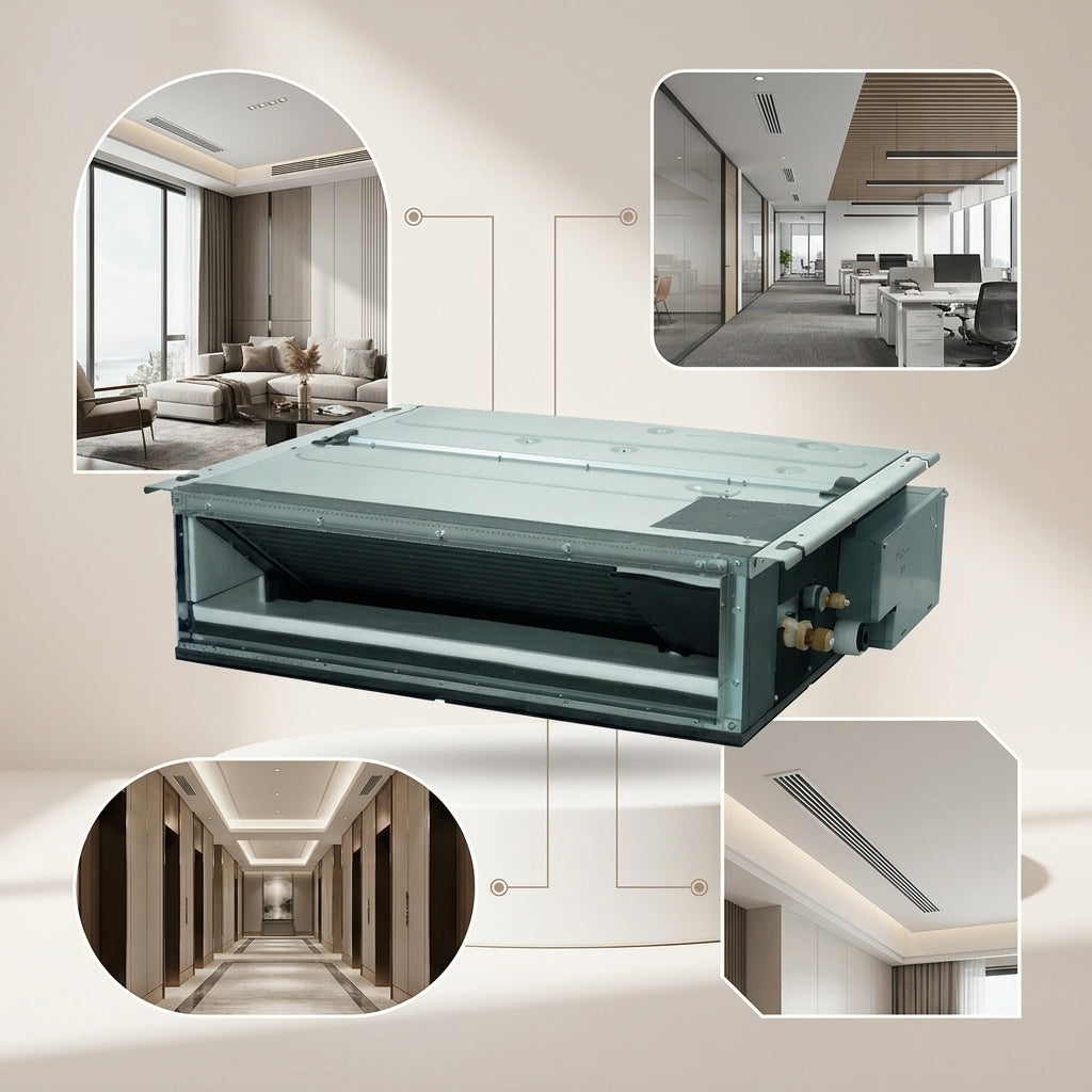 Daikin Ducted Splits for VRV Systems  1.2 Ton 4.5 kW 1.6 HP 15,000 Btu/h FXDQ40A3