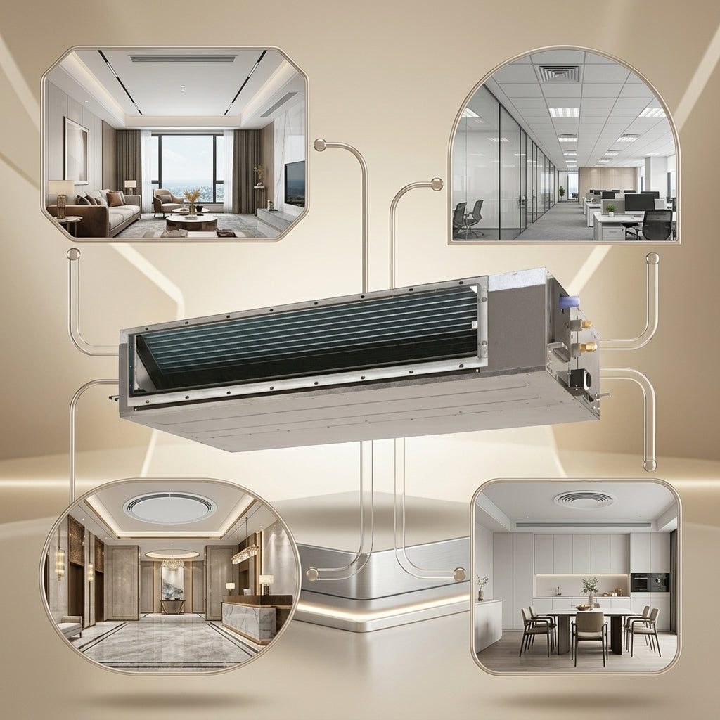 Daikin Ducted Splits for VRV Systems 1.0 Ton 3.6 kW 1.3 HP 12,000 Btu/h FXSQ32A