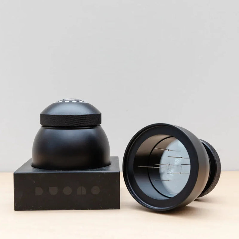 Load image into Gallery viewer, Duomo The Eight 58mm Coffee Distributor – Black
