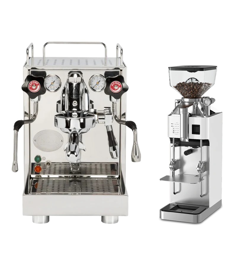 Load image into Gallery viewer, ECM Mechanika VI Slim Espresso Machine x HeyCafe H1 Coffee Grinder Bundle Offer
