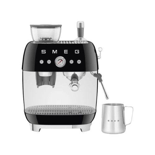 Smeg Coffee Machine with Grinder, EGF03BLUK