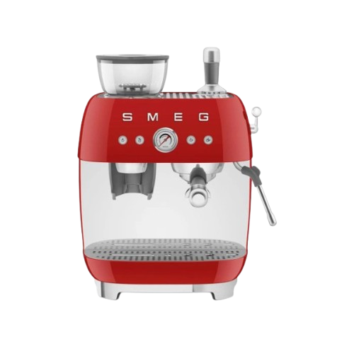 Smeg Coffee Machine with Grinder, EGF03RDUK