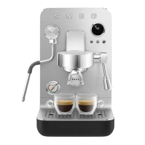 Smeg Minipro Espresso Coffee Machine, EMC02BLMUK