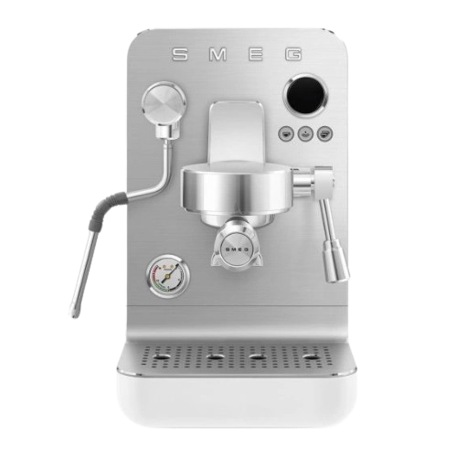 Smeg Minipro Espresso Coffee Machine, EMC02WHMUK
