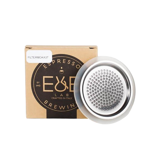 E&B Moka Filter – Stainless Steel Filter 3 Cup
