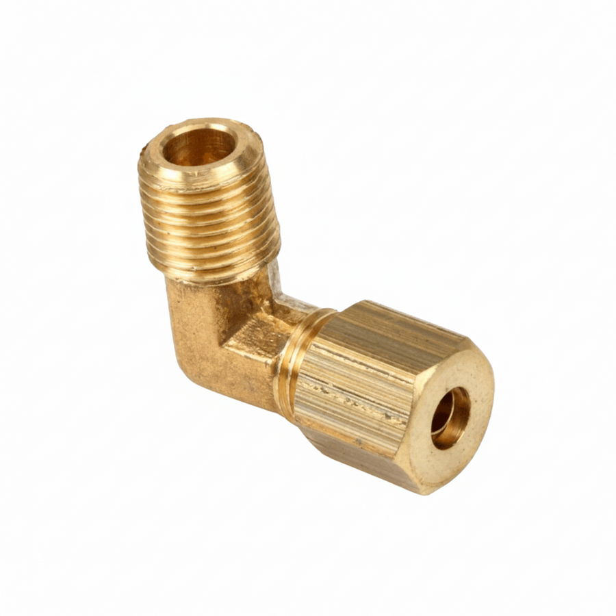Elbow-Fitting A29303, 3-16 CC x 1-8 Compression, Brass