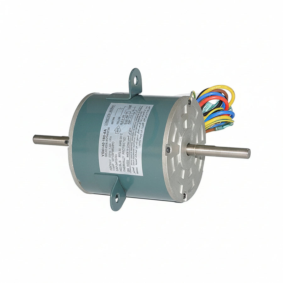 Electric Air Conditioning Fan Motor 230V 185W with Capacitor Customized YSK140/35-4-185A