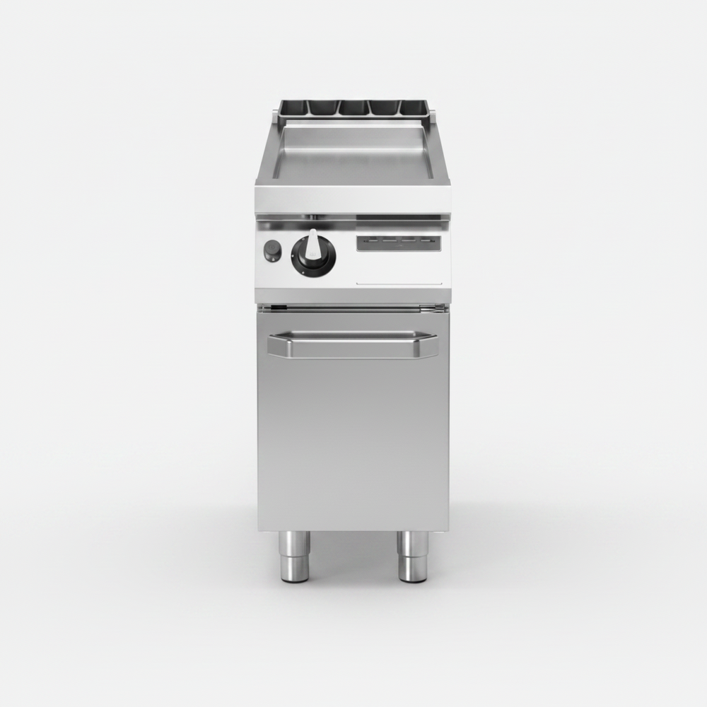 Electric Griddle AISI 304 stainless steel top 20/10 thick