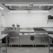 Electric Tilting Pan tank 60 liter stainless steel finish