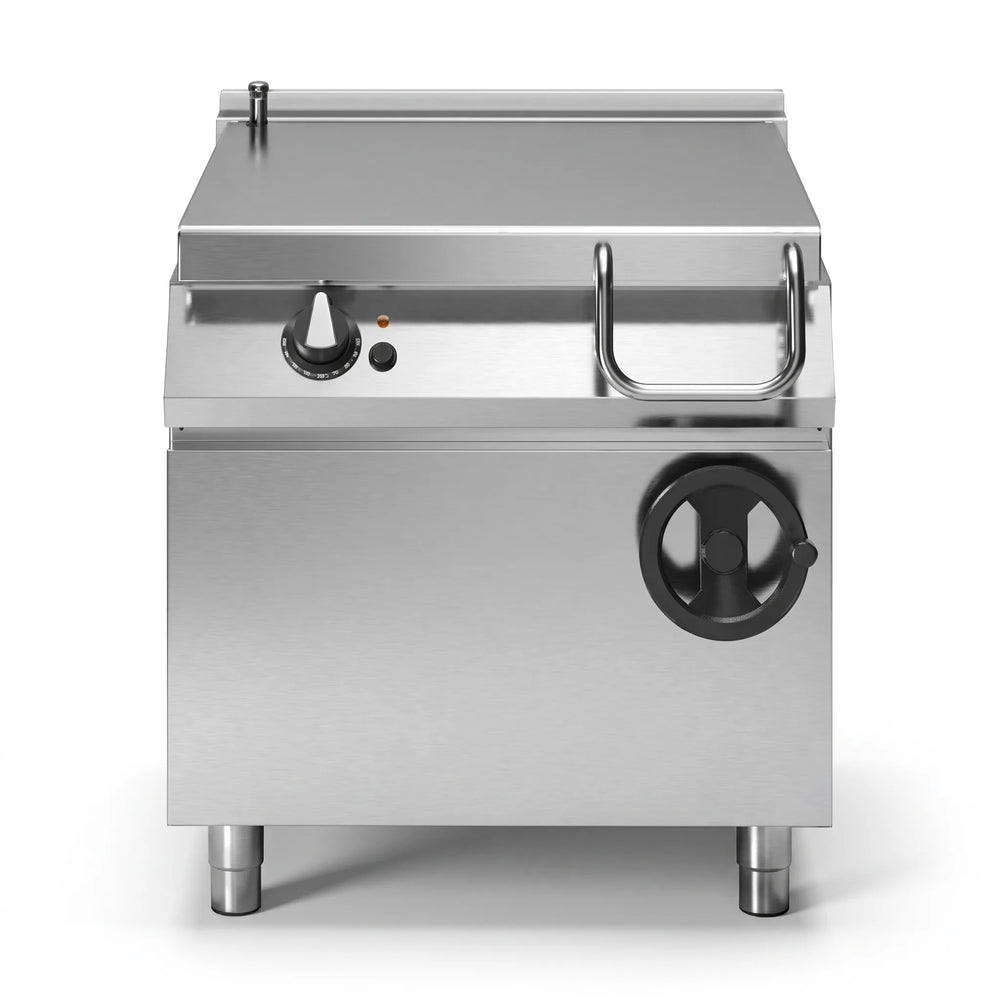 Electric Tilting Pan tank 60 liter stainless steel finish