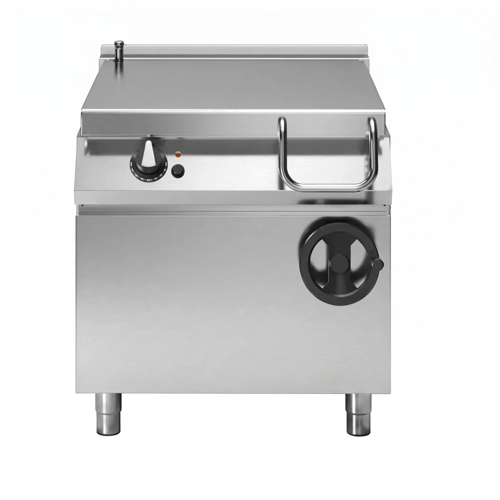 Electric Tilting Pan tank 60 liter stainless steel finish