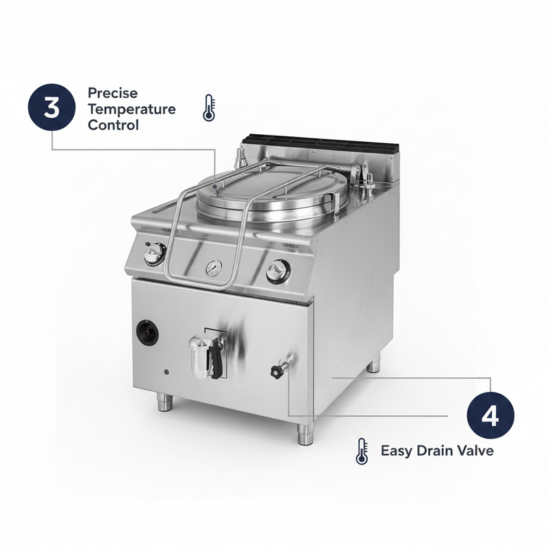 Load image into Gallery viewer, Modular ELECTRIC BOILING PAN F70/70PGI/50
