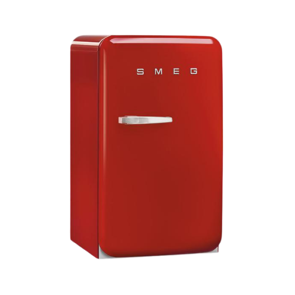 Load image into Gallery viewer, Smeg Single Door Refrigerator with Freezer, 122 L, FAB10RRD5
