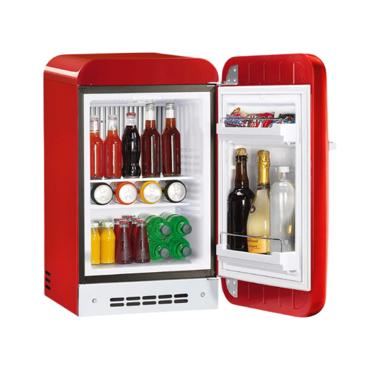 Smeg Single Door Refrigerator, 38 L, FAB5RRD3GA