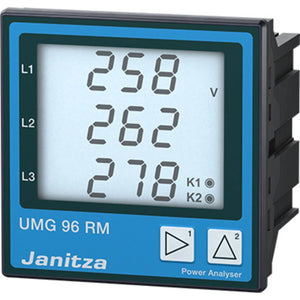 Janitza Power quality analyser UMG 96RM-P