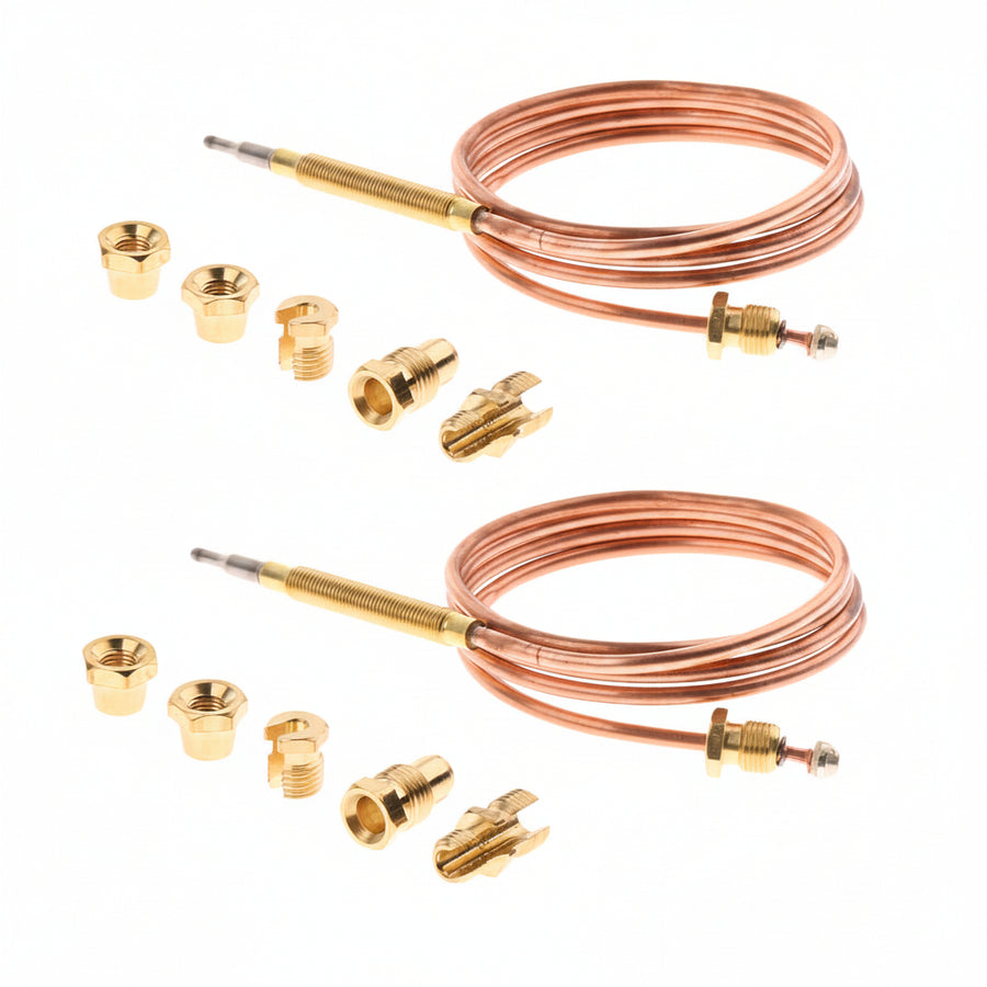 FLAMEER 2PCS 90cm Thermocouple Replacement Set For Gas Furnaces Boilers Water Heaters; equipped with ODS thermocouple flameout protection device Price Shop in Dubai UAE. faj.ae