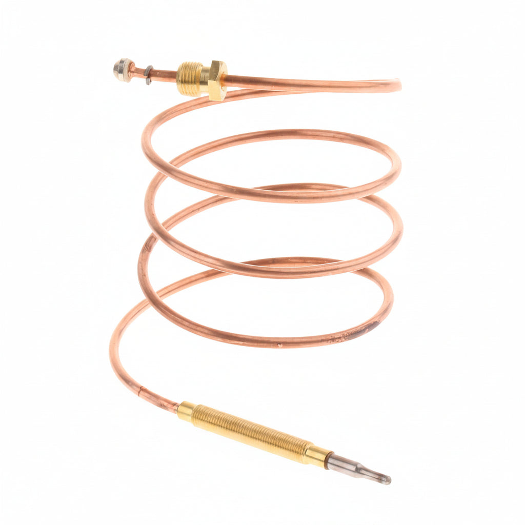 FLAMEER 2PCS 90cm Thermocouple Replacement Set For Gas Furnaces Boilers Water Heaters