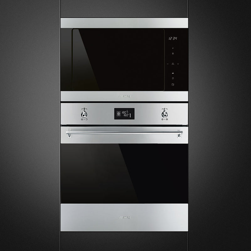 Load image into Gallery viewer, Smeg Built-in Microwave + Grill 25L FMI325X
