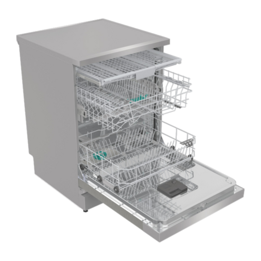 Gorenje 16 Place Dishwasher, 6 Programs, Auto Dry, GS643D60X