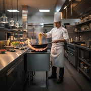 Gas Wok - VW-16, single-burner LPG unit