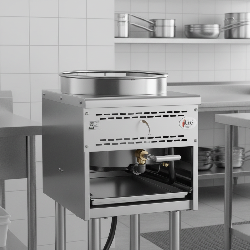 Gas Wok - VW-16, single-burner LPG unit