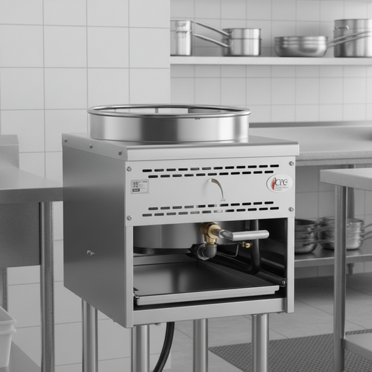 Gas Wok - VW-16, single-burner LPG unit