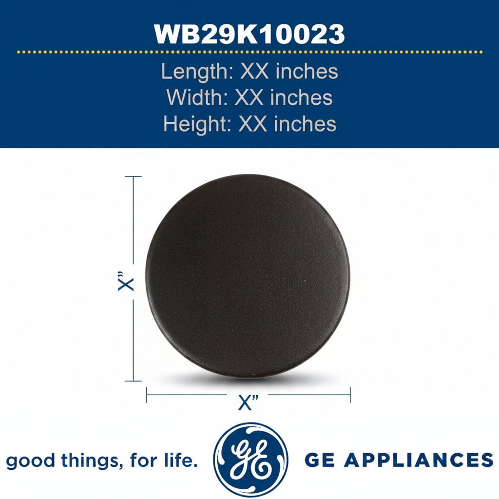 GE Gas Cooker Wb29K10023 Genuine Oem Surface Burner Cap For Ge Gas Ranges-Stoves-Oven