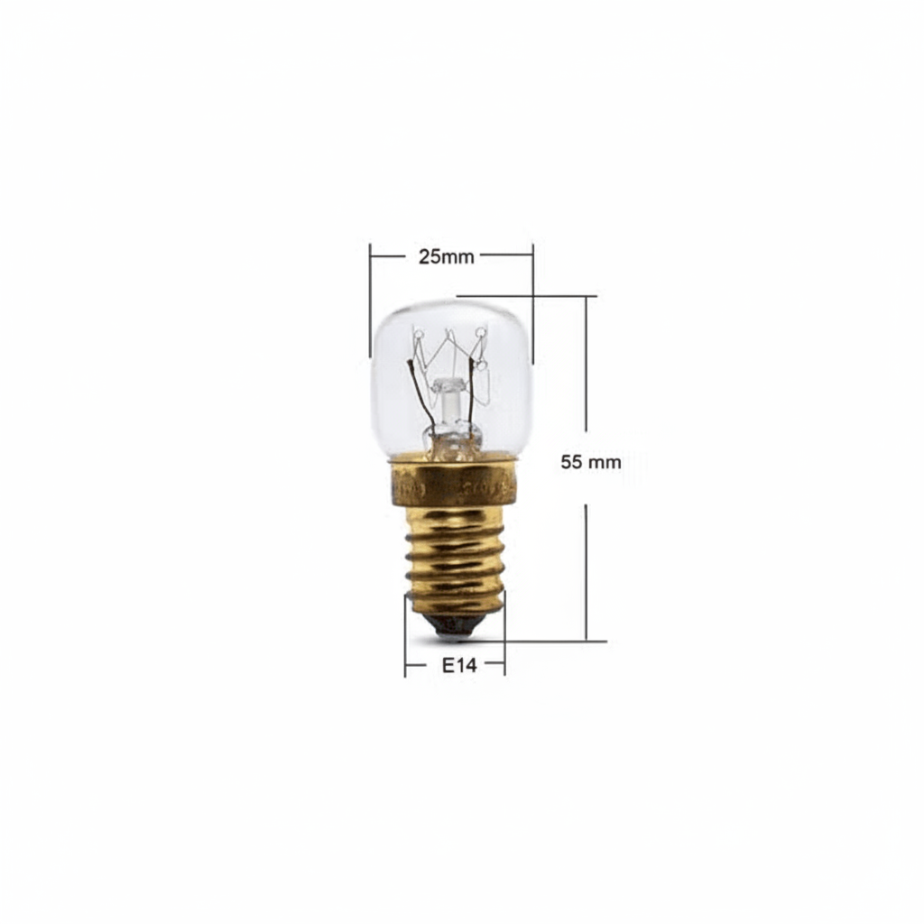 General Electric 300 Degrees Celsius Bulb for Microwave Oven 25W E14 230V