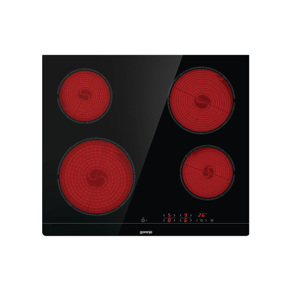 Load image into Gallery viewer, Gorenje Built In Electric Hob ECT641BSC Ceramic 60 cm
