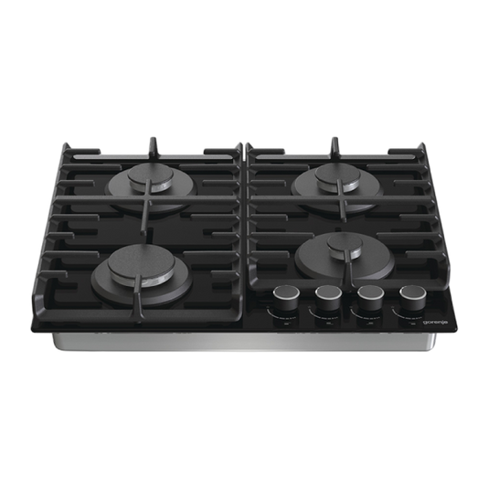 Gorenje Built In Gas on Glass Hob GT642AB, 60cm