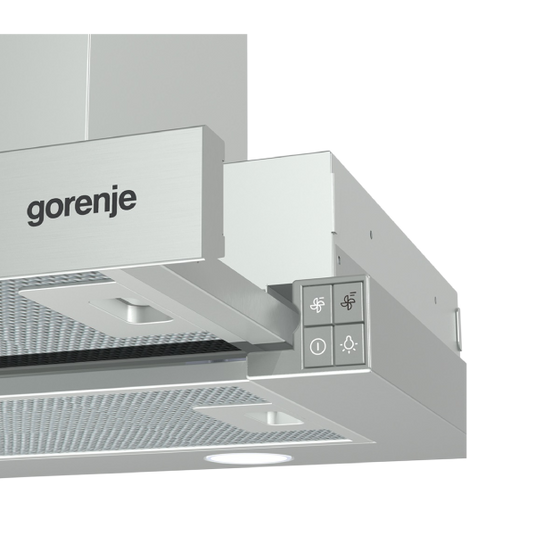 Gorenje Built-in Hood BHP923E13X-UK Telescopic, 90 cm