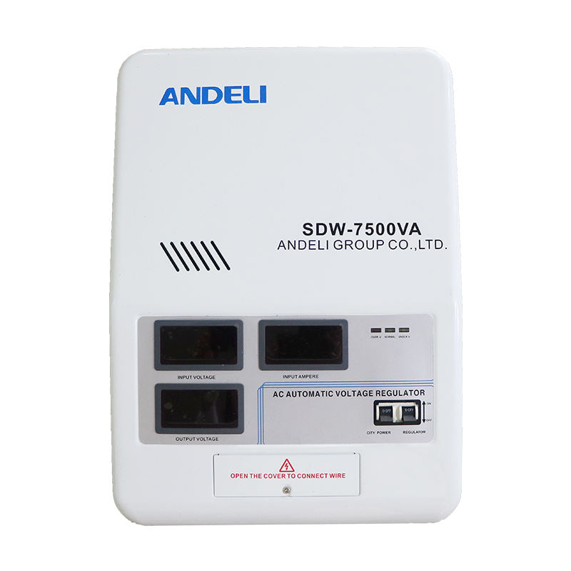 Andeli Automatic Voltage Stabilizer SDW 7500 VA 7.5 KW Single (1) Phase 110V