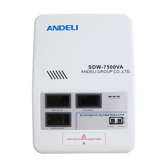 Andeli Automatic Voltage Stabilizer SDW 7500 VA 7.5 KW Single (1) Phase 110V
