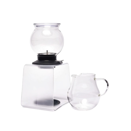 Hario Largo Tea Dripper Server Set, Heatproof Glass, Japanese Pour Over Teapot, Coffee Server, Drip Brewer